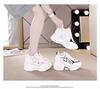 New Inner Height Increase Mesh Surface Breathable and High Casual Sports Shoes Summer Thick-soled Dad Shoes Trendy Spring