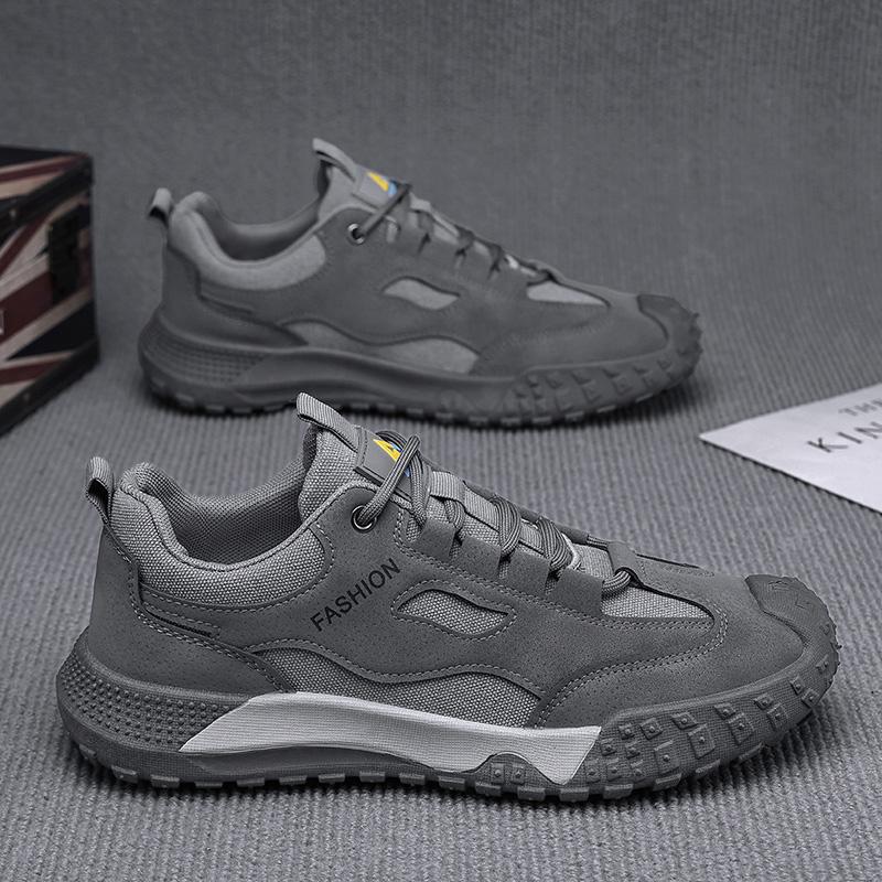 New Casual Sports Men's Work Shoes Lightweight Breathable Non-slip Spring and Summer Comfortable Student Walking Loafers