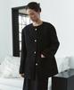 SIYAZU Siot4204 Oversized Atelier Tweed Jacket_Black