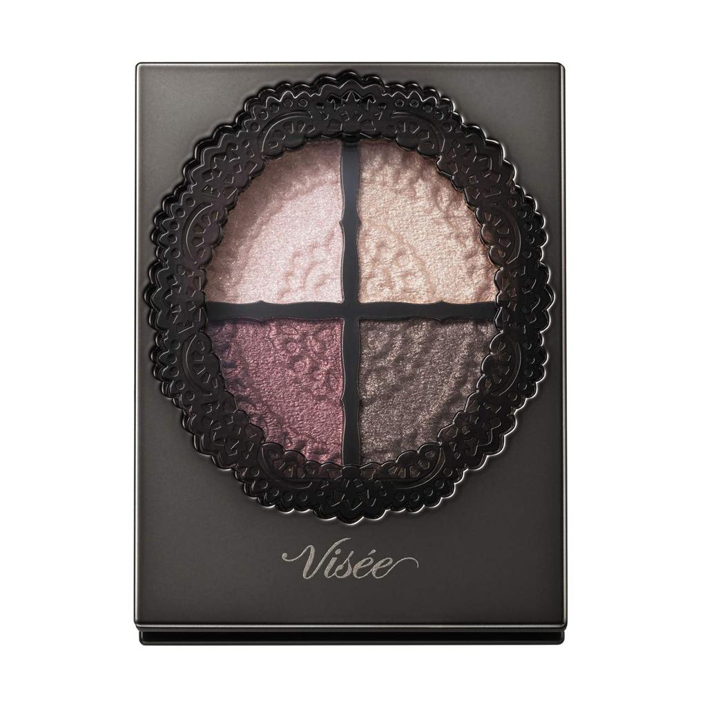 Visee Riche Glossy Rich Eyes Burgundy PK-3 4.7g
