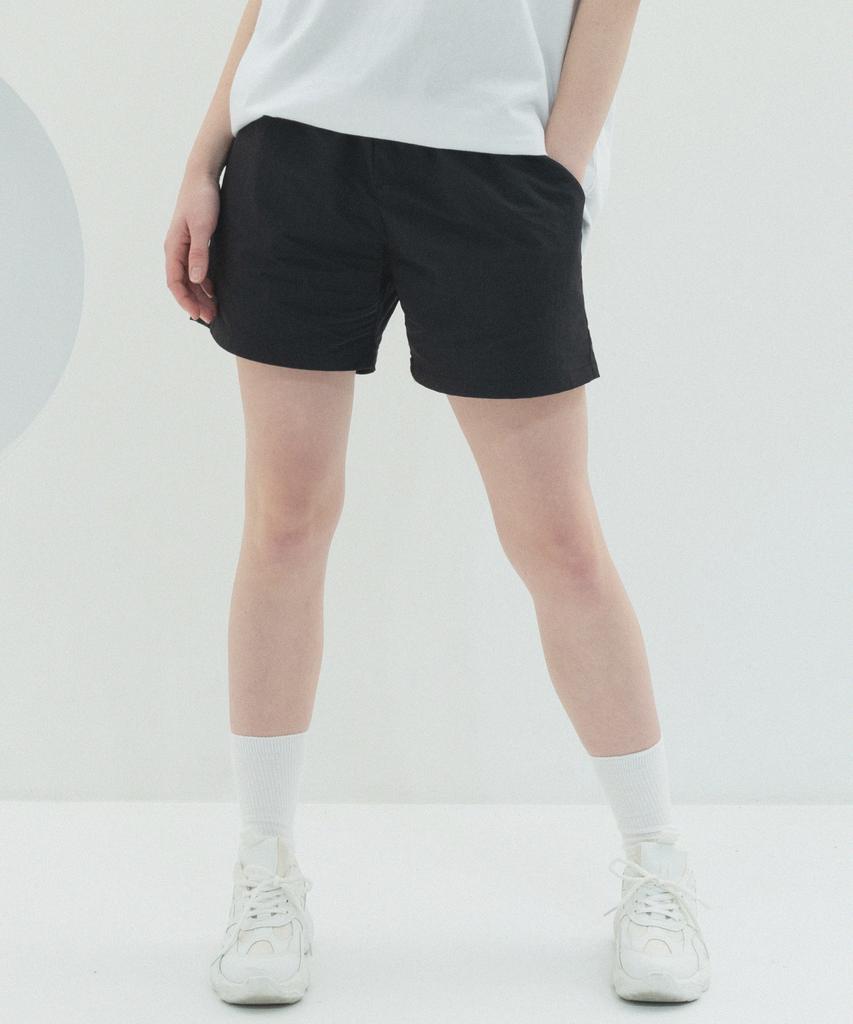 PIANER Utility Nylon Banding Shorts (Black)