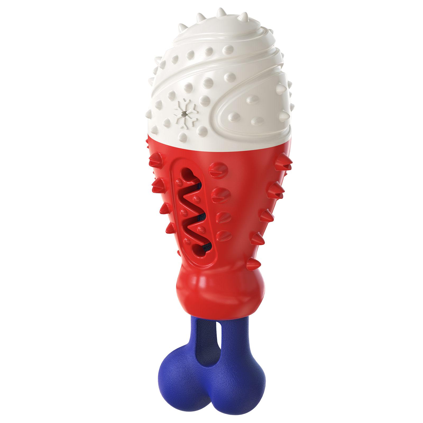 

Игрушки для жевания собак Охлаждающие моляры Чистящие зубы Куриные ножки Многофункциональные Снимающие беспокойство Плавающие в воде Игрушки-дозаторы еды