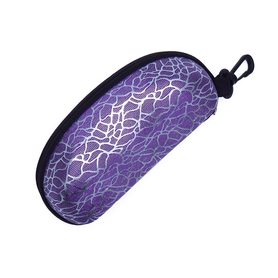 Fashion Sunglasses Case Summer Style Sun Glasses Box Vintage Large Capacity Zipper Eyewere Box