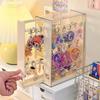 Key Holder Storage Rack Slide Pendant Jewelry Display Box Bracelet Hook Anti-Tangle Earring Organizer Nordic Style Plastic