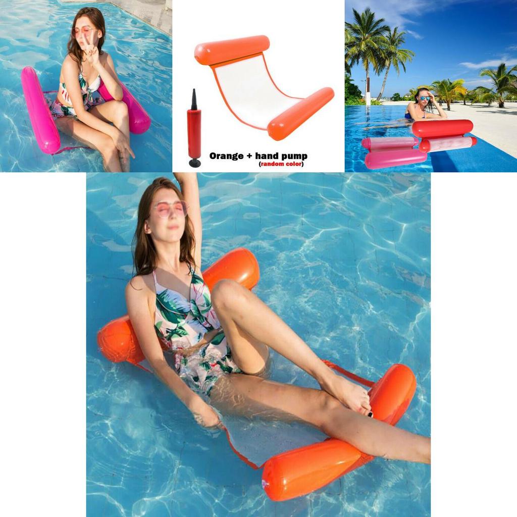 Luksusowy dmuchany hamak wodny do pływania dla maksymalnego relaksu i zabawy w basenie