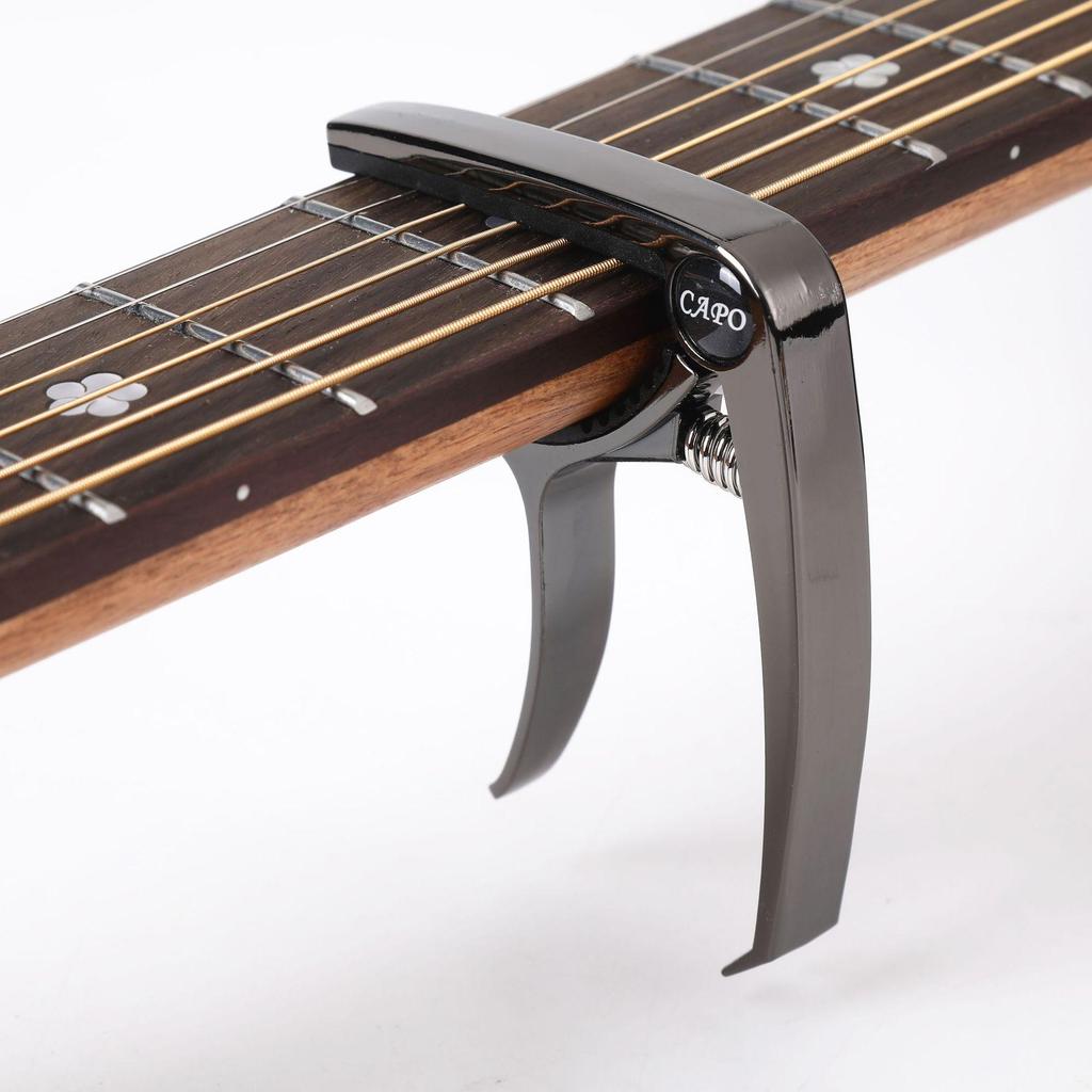 Universal Zinc Alloy Guitar Capo for Folk and Classical Instruments