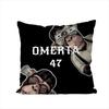 Omertas 47 Maes Pillow Case For Car Sofa Decorative Home Doublesided Print Plush Square Throw Pillow Cushion Cover