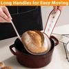 1PC Silicone double ear bread oven pad reusable Dutch oven pad non stick baking tool for transferring dough