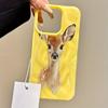 Adorable Deer Phone Case For iPhone 17 Cases iPhone 16 Pro Max 15 14 Plus 13 12 11 16E 17 Air Shockproof Candy TPU Bumper Cover
