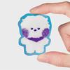 LINE FRIENDS BT21 RJ Purple of Wish Edition Minini Acrylic Clip Magnet