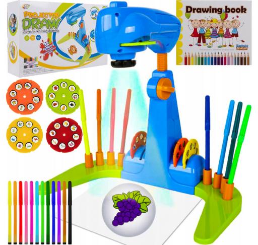 Drawing Projector for Kids for Drawing Learning Gift Blue