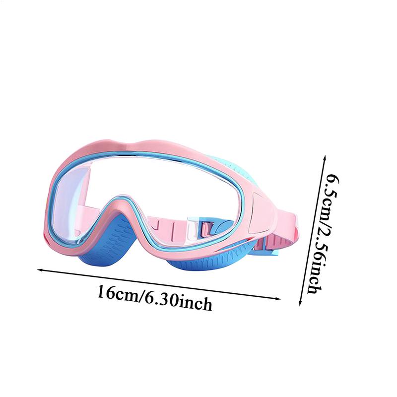 Wide View Swimming Goggles No Leaking Comfortable Diving Glasses Swim Eyeglasses Swimming Accessories For Junior Youth Boys