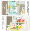 Children's Wooden Simulation Coffee Shop Kitchen Utensils Wooden Children's Toys Simulation Sales Selling Table Play House