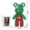 32Cm Kawaii Bear,Assembly Toys,Creative Small Particles Construction Blocks,Ornaments, Household Decor,Toys For Gifts,More Than 4000Pcs