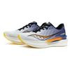 Saucony IDLING Cruise Slip Resistant Abrasion Resistant Low top Casual Running Shoes Unisex White Blue Orange S28191-6