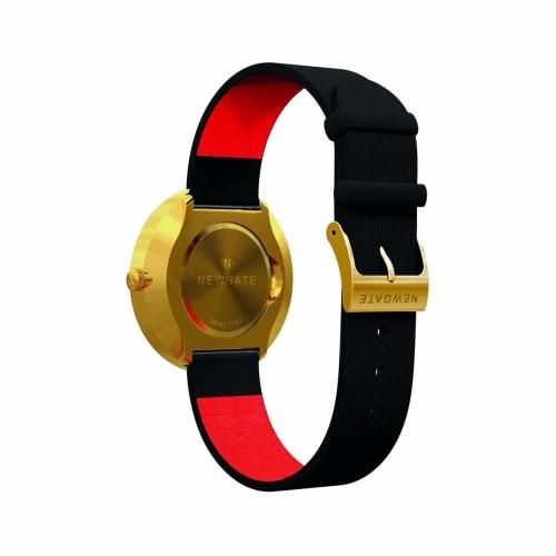 NEWGATE IWAWP Ragial Steel WWMDLNRB038LK Watch, Black