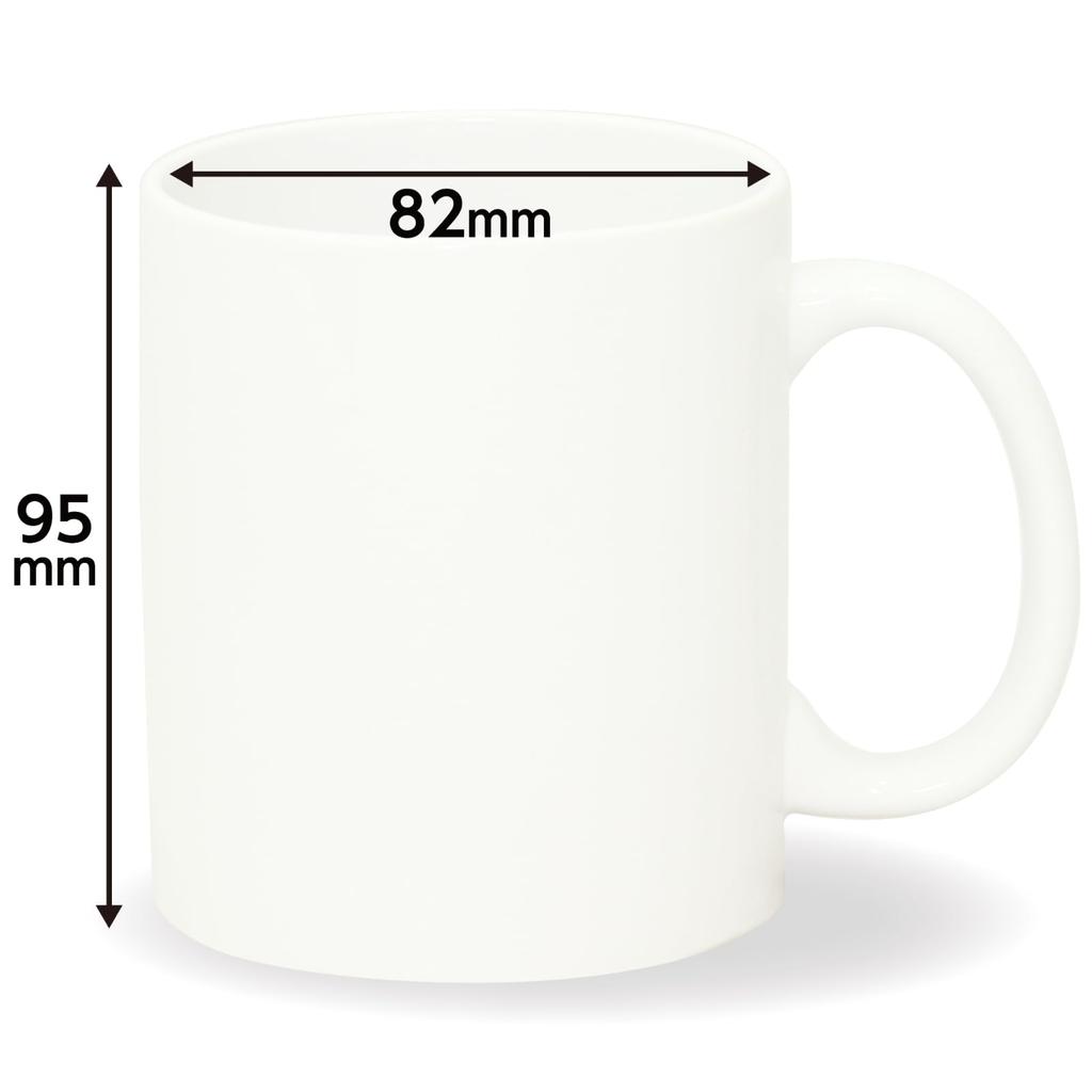 Artec Japanese Souvenir Japanese Katsushika Hokusai Red Fuji 92903 Cup, Pattern, Mug, White, 350ml,