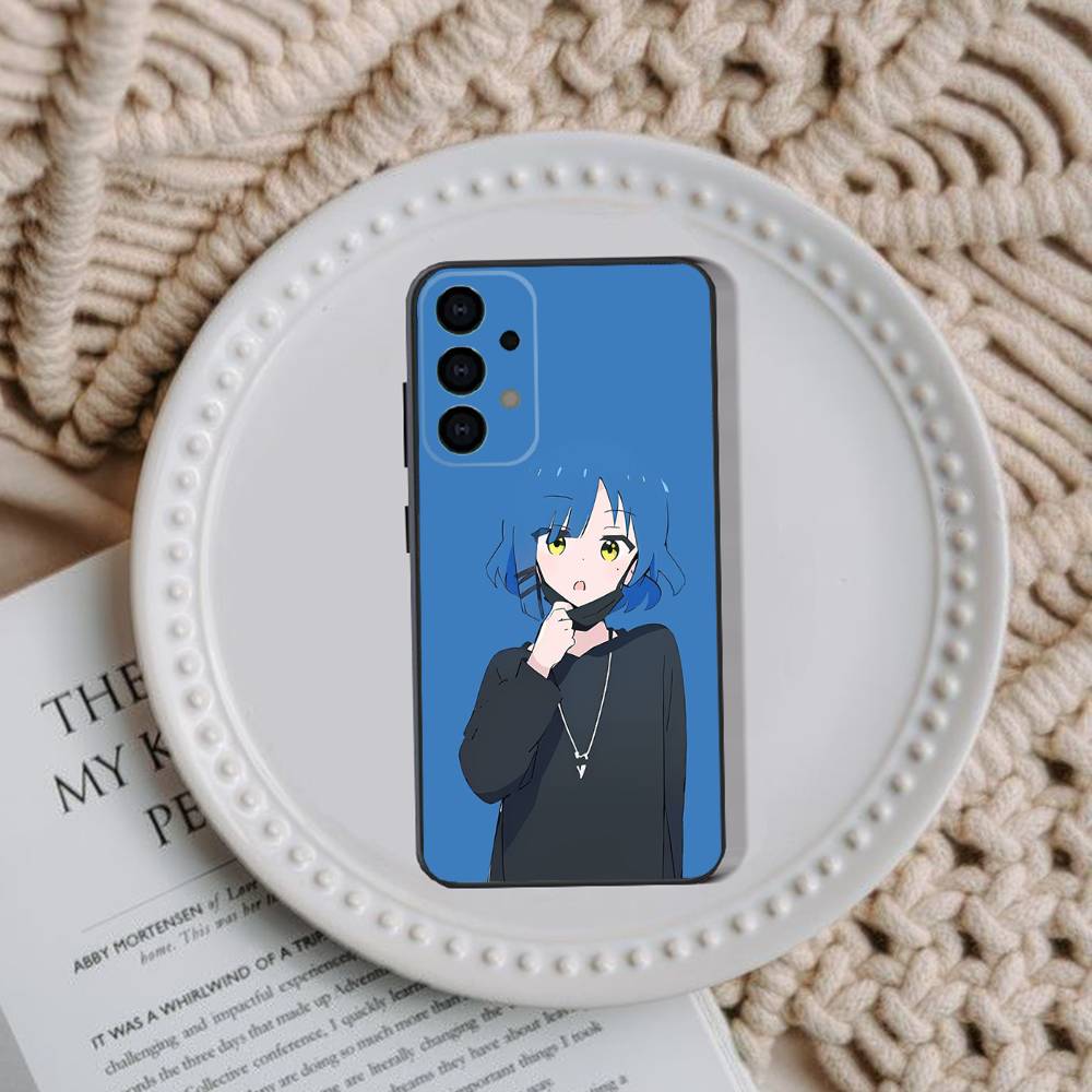 Anime B-BocchiS The R-Rock Phone Case For Samsung Galaxy A 91,80,73,72,71,53,52,51,22,5G Shockproof Soft Black Cover SamsungJ7Core