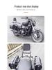 Retro Rear Backrest & Anti-Fall Guard for Qianjiang Flash 300S Motorcycle