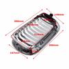 All Chrome Front Bumper Kidney Grill For BMW E46 4 Door Sedan 320i 325i 325Xi 330i Facelift 2002-2005 Front Hood Grille Grill