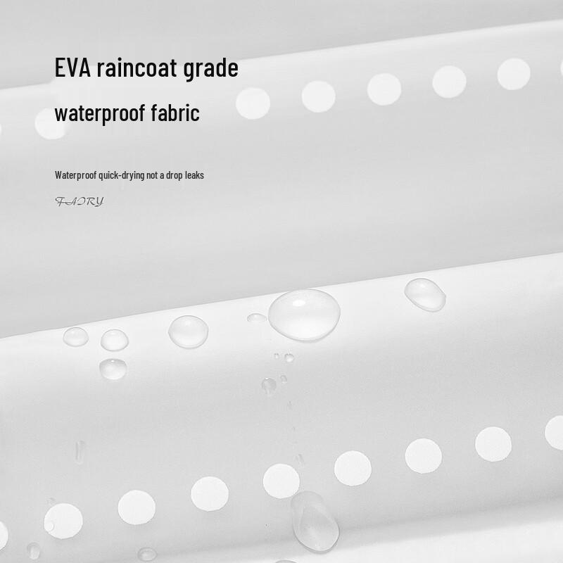 Hdun Frosted Silk PEVA Bathroom Shower Curtain