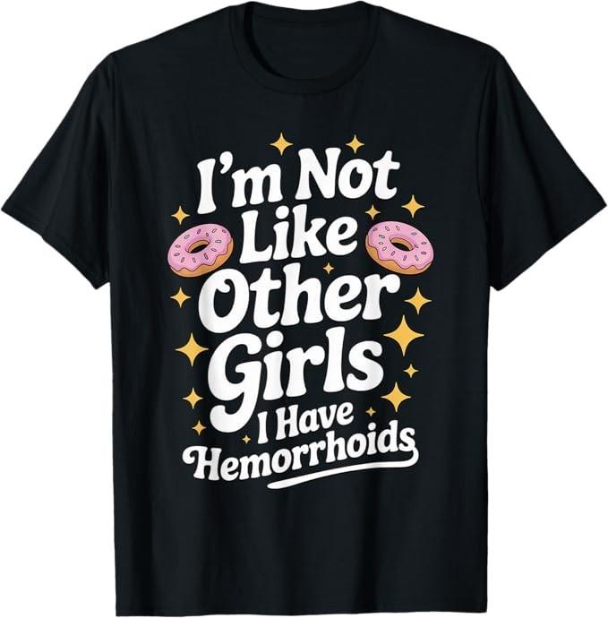 Embarrassing Shirt Hemorrhoids Inappropriate Adult Humor T-Shirt