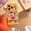Cartoon Dachshund iPhone 17 Pro Max Case with Apple 16 Lanyard & Drop-proof Protection.