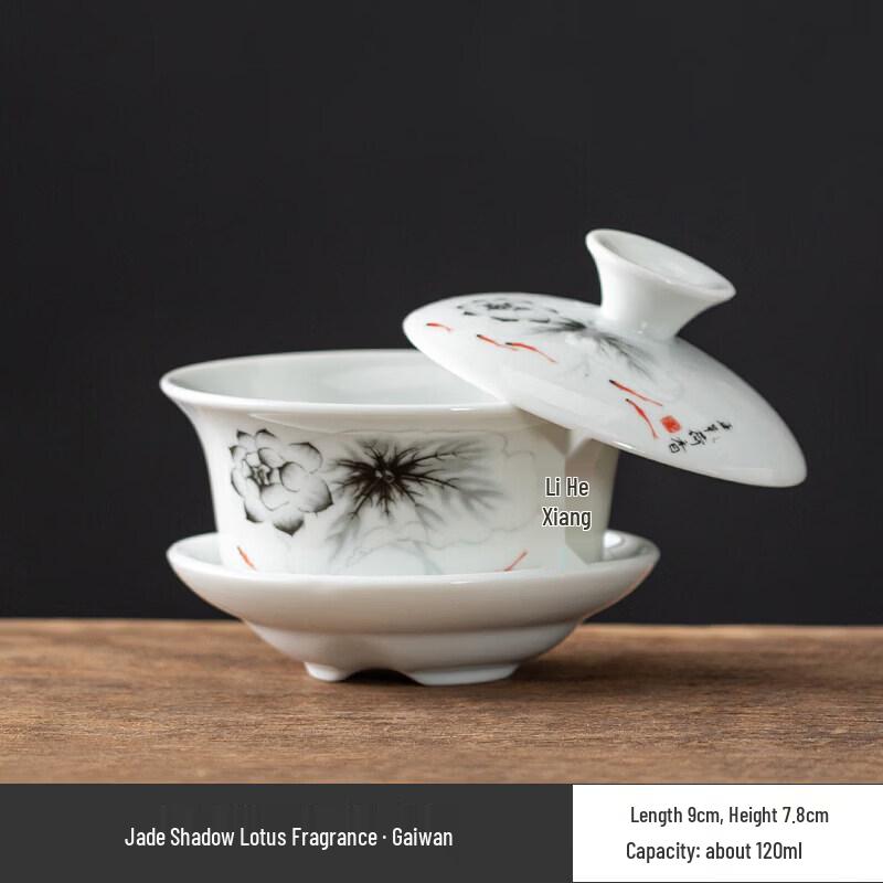 Ceramic Gongfu Gaiwan Teacup
