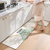 Waterproof Kitchen Mat Long Rug Leather Carpet Non-Slip Rugs Easy To Clean Pvc Floor Mats Home Decoration Alfombras De Cocina