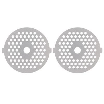 2ks Elektrický mlýnek na mlýnek Nerezová brusná deska Kulatý otvor pro mlýnek typu 5#/B(3mm 56