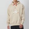 Nike FW23 Chinesisches Neujahr Drachen-Serie Buchstabenlogo-Print Fleece-Hoodie Herren Oberteile Sandweiß FZ6193-126