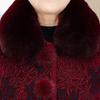 Women's winter clothing fleece thickened jacket gold mink fleece warm padded jacket wife clothes