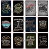 Motorrad Metall Zeichen Vintage Plaque Zinn Zeichen Wand Dekor Für Garage Club Platte Handwerk Fahrt Biker Poster Hot Rod