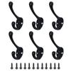 4pcs Wall Hook Clothes Hook Bathroom Towel Wall Organizer Durable Hanger Hooks  Key Hat Bag
