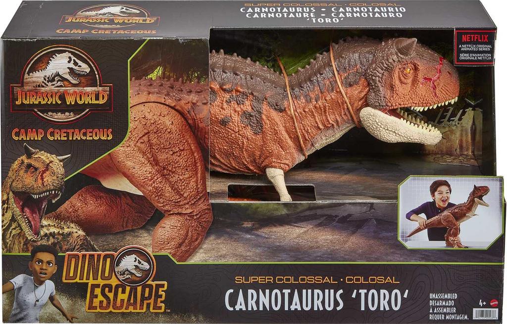 Mattel Jurassic World (JURASSIC WORLD) Super Big Carnotaurus (Bull) [Total Length: 91cm] [Ages 4 and Up] HBY86