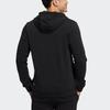 Adidas Neo Waterproof Ski Logo Print Hoodie Men Tops Black HG9015