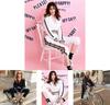 Trendy Long Sleeve Pullover Hoodie With Lace-up Design For Women In Cotton Blend