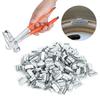 100pcs 15g 0.53oz PStyle Aluminium Alloy Clip On Balancing Wheel Weight Balancetire Repair with