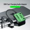 Pu Ji GS1 Sound Card: 2-in-1 Lightning Converter for Mobile Gaming