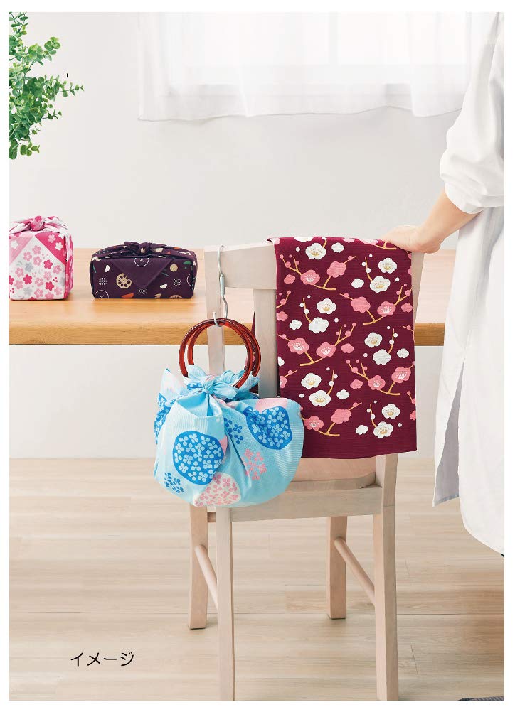 Miyamoto Furoshiki Large 70 x 70 Yuzu 6568 Japanese-made (wrapping cloth), "Okami-san's Furoshiki," cm, (citrus fruit) design,