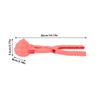 Funny Poop Snow Mold SnowballMaker Snow Toys Winter Snow Mold Tongs Portable Cartoon Snow Sand Clip Mold Kid SnowballFight