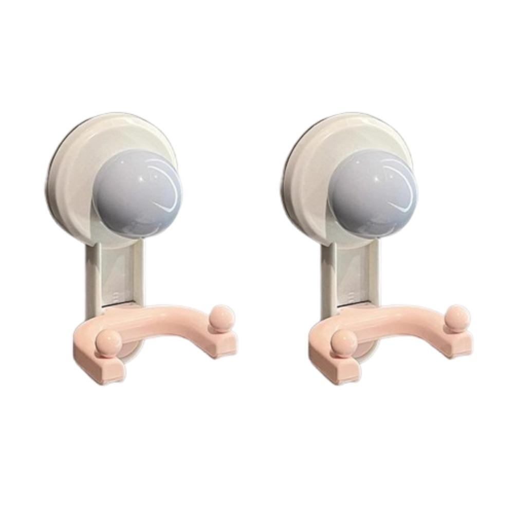 

2 шт. Бесследные крючки-присоски, съемный настенный держатель, многофункциональные крючки для душа для дома серый