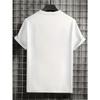 European sizes Round Neck Men's T-Shirt Summer Casual Trendy Taekwondo Athlete Kick Pattern T Shirt Sportswear Casual Wear for Adults