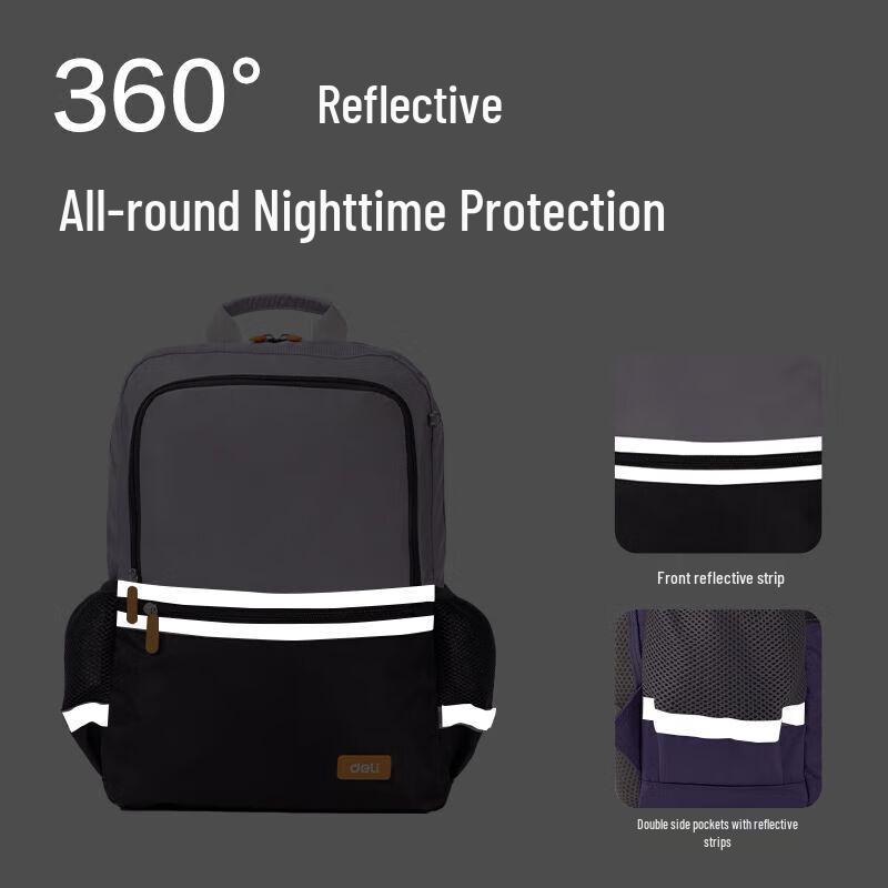 Deli BB159 Lightweight Breathable School Backpack