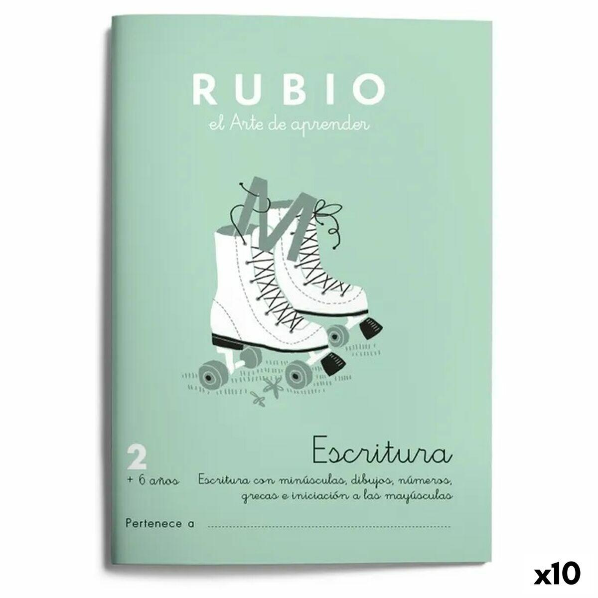 

Блокнот Rubio Nº2 A5 для испанского письма и каллиграфии, 20 панелей (10 единиц) TU прозрачный