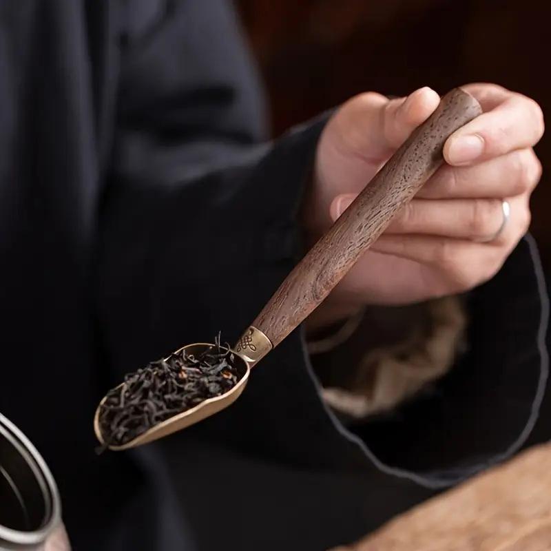 6 Buc/Set Ceremonie Ceai Rezistent la Căldură Instrumente Ceai Kung Fu Lemn Linguriță Ceai Chinezesc Gongfu Pensetă Ace Set Accesorii Ceainărie