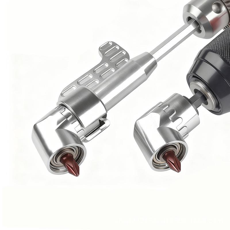 Universal Angle Extension: Electric Screwdriver Drill & Bit Set (90/105 Degree).