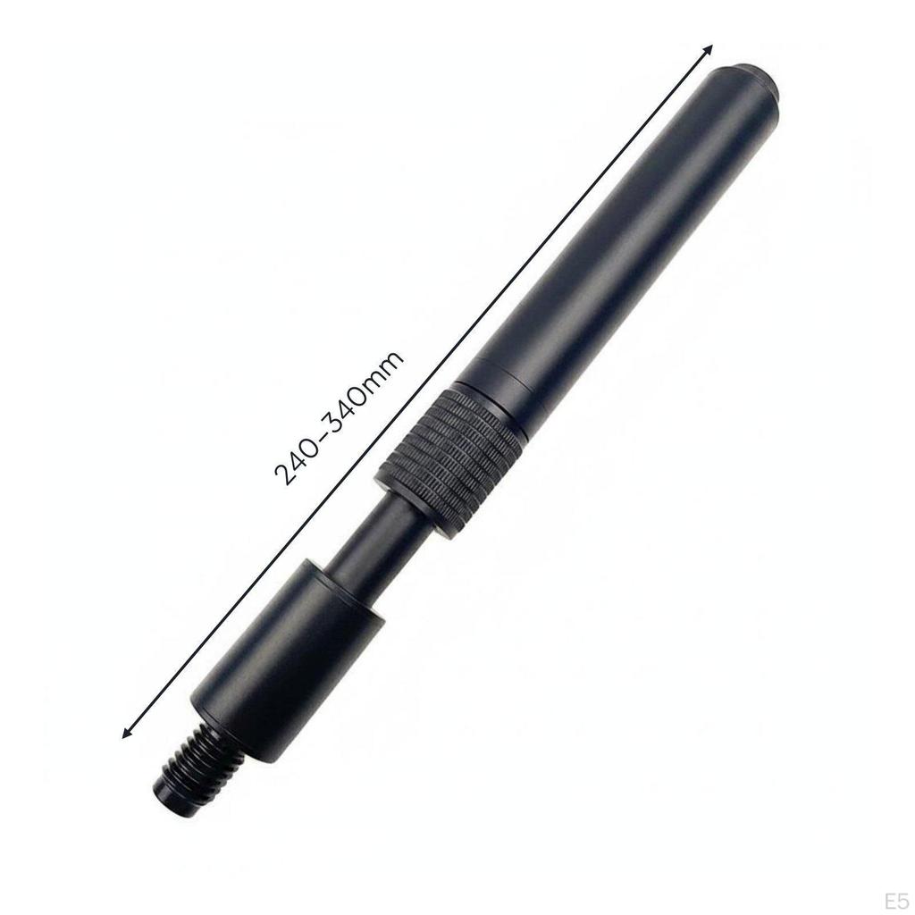 Telescopic Cue Aluminum Pool Extension Rotating Outer Thread Game Accessories for Room