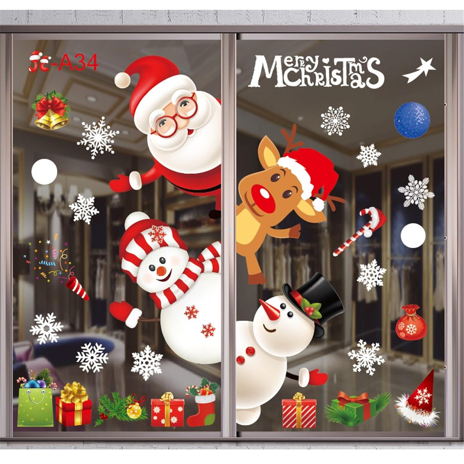 

Current Christmas Holiday Window Glass Electrostatic Paste Sticker Decoration