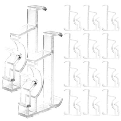 2 Sets Raffrollo-Zubehör Jalousie-Befestigungsclip Austauschbare Clips Haushalt Büro für Vorhänge